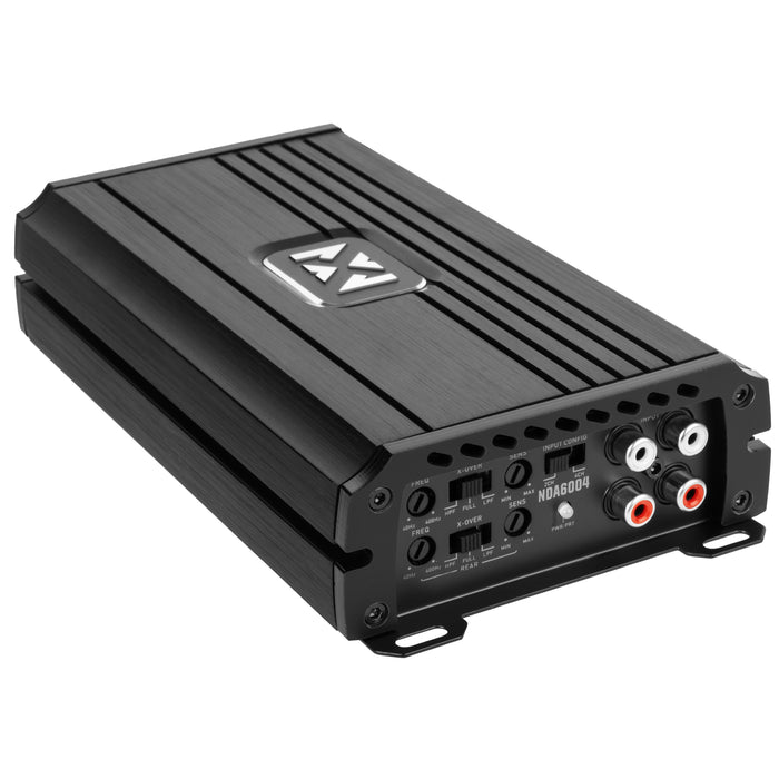 NDA6004 1200W Peak (600W RMS) N-Series Class-D 4-Channel Amplifier