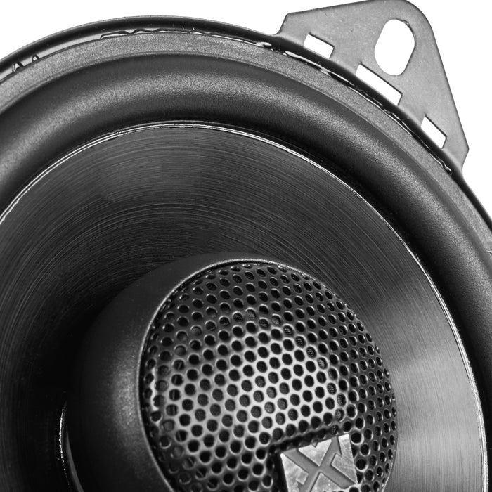 NSP4 300W Peak (100W RMS) 4" N-Series 2-Way Coaxial Car Speakers with 20mm Silk Dome Tweeters