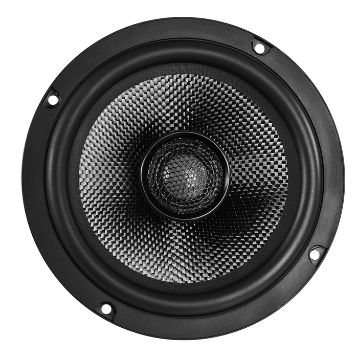 XSP652 600W Peak (200W) RMS 6.5" X-Series 2-Way Coaxial Speakers with Carbon Fiber Cones and 25mm Silk Dome Tweeters